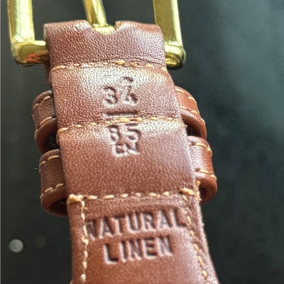 Coach Belt,Belt with Gold Buckle - Picture 5 of 7